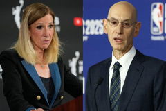 Cathy Engelbert Adam Silver