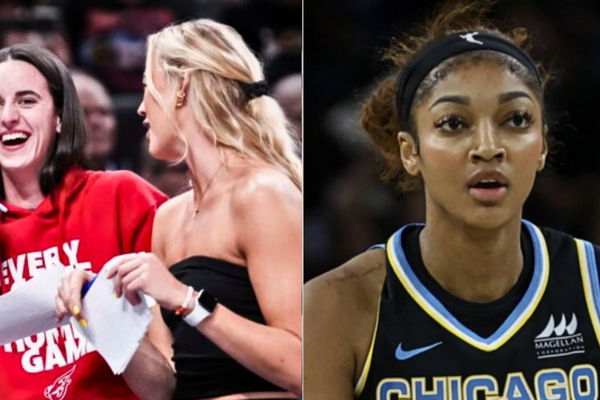 Catilin Clark, Sophie Cunningham and Angel Reese