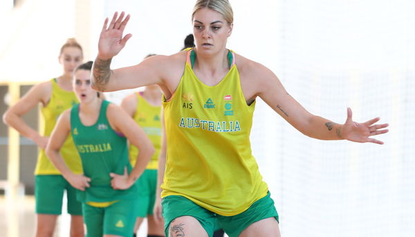 Australian Opals Training Session