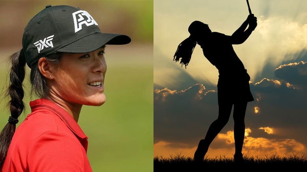 Celine Boutier Golfer Woman Collage