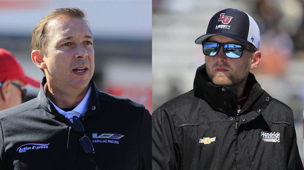 Chad Knaus and William Byron