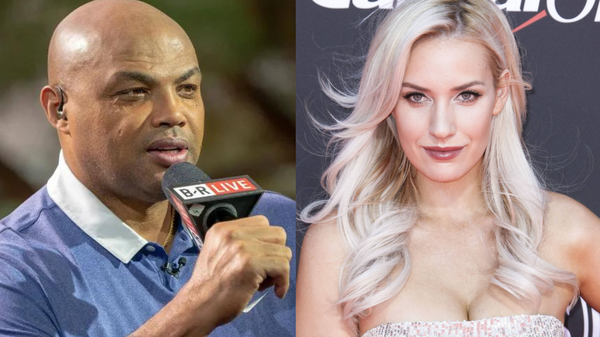 Charles Barkley Paige Spiranac Collage