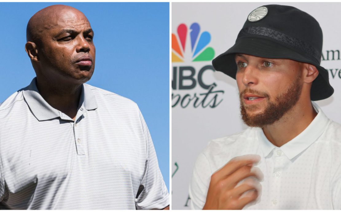 Charles Barkley and Stephen Curry
