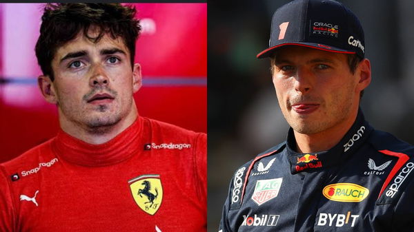 Charles Leclerc Max Verstappen