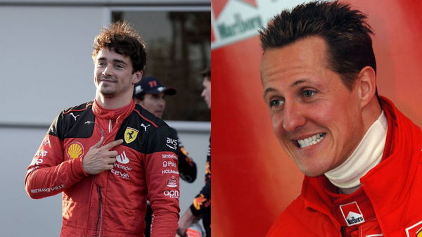 Charles Leclerc &#038; Michael Schumacher