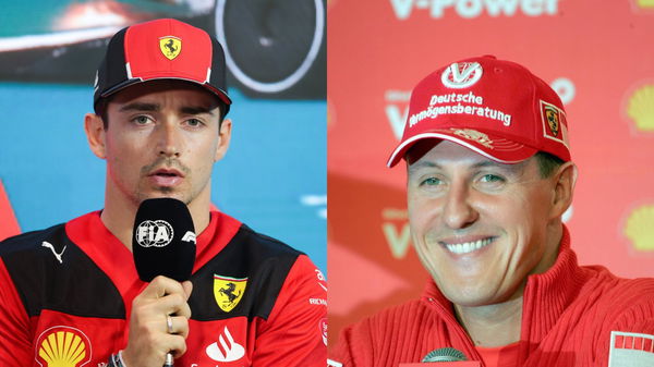 Charles Leclerc &#038; Michael Schumacher