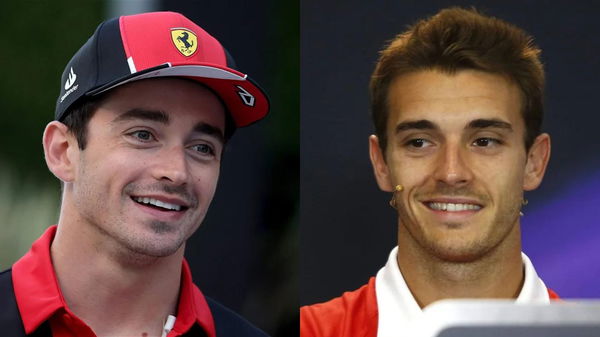 Charles Leclerc and Jules Bianchi