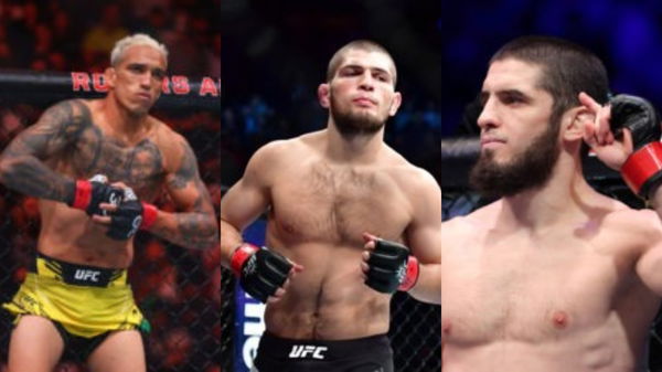 Charles Oliveira, Khabib Nurmagomedov, Islam Makhachev