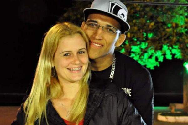 Charles Oliveira and and his ex-wife