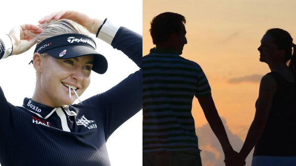 Charley Hull Couple Silhouette Collage