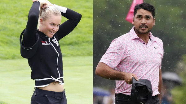 Charley Hull Jason Day Collage