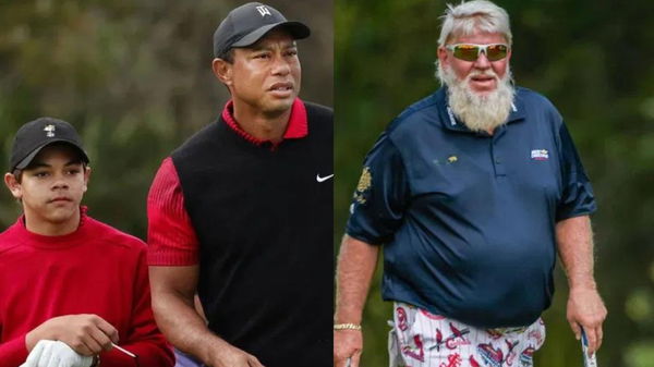 Charlie Woods Tiger Woods John Daly Collage