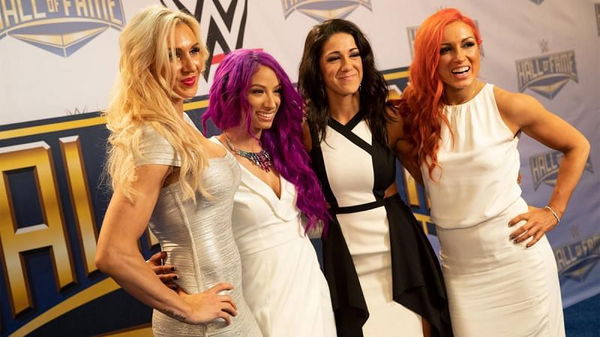 Charlotte Flair Becky Lynch Sasha Banks Bayley