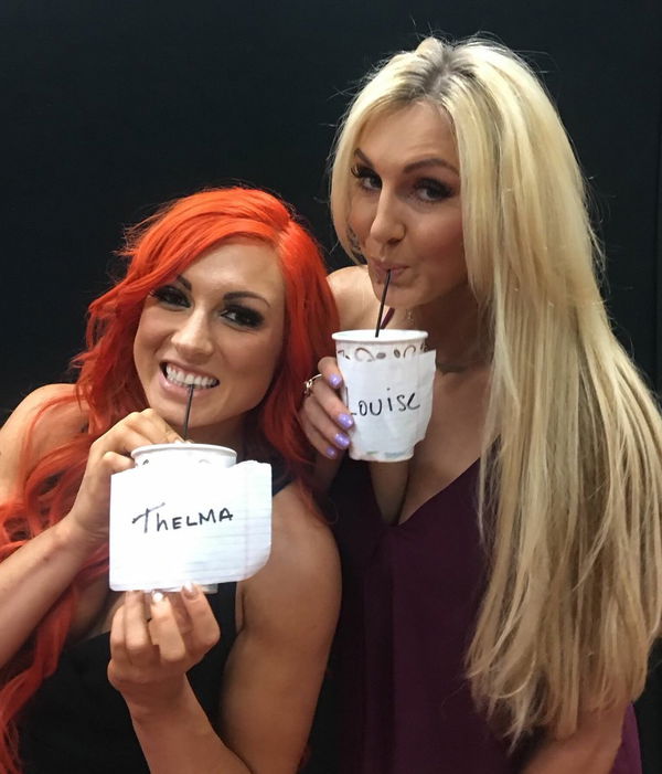 Charlotte Flair and Becky Lynch 2