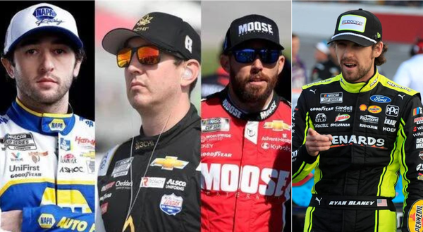 Chase Elliott, Kyle Busch, Ross Chastain and Ryan Blaney