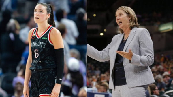 Cheryl Reeve and Bridget Carleton