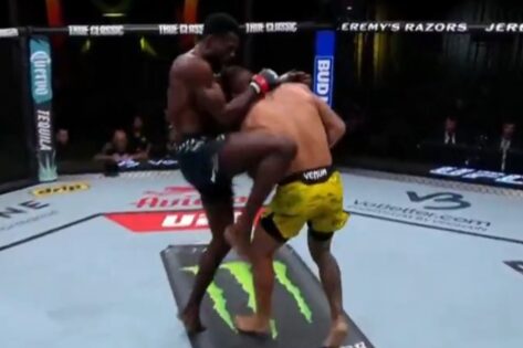 Brutal Knee Strike Ends Chidi Njokuani’s Bad Week as Top 15 Welterweights on Alert Post UFC Vegas 104