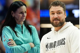 Chris DeMarco and Sandy Brondello