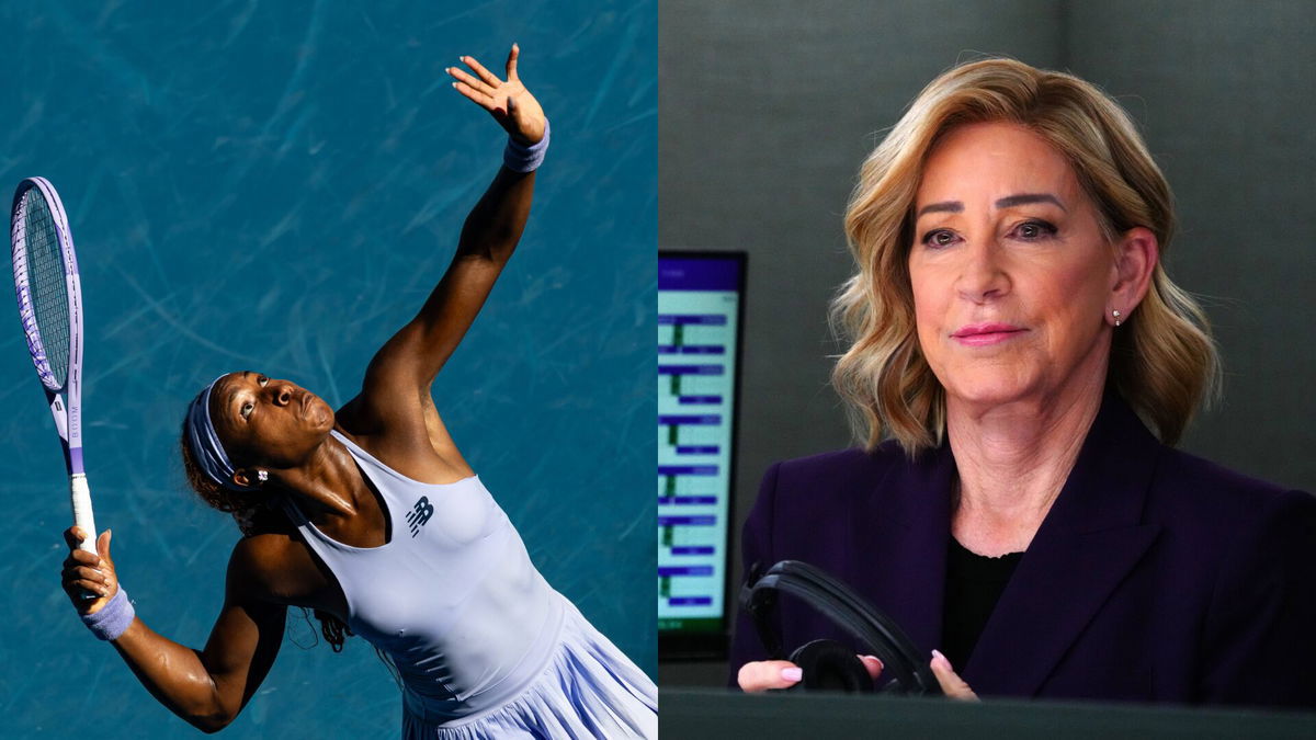 “Tired of Hearing It”: Chris Evert Rushes to Coco Gauff’s Defense at Australian Open