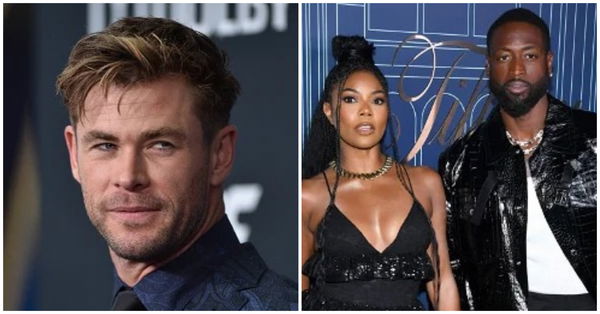 Chris Hemsworth, Gabrielle Union, Dwyane Wade