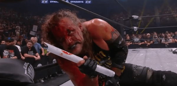 Chris Jericho AEW Dynamite Fight for the Fallen Nick Gage