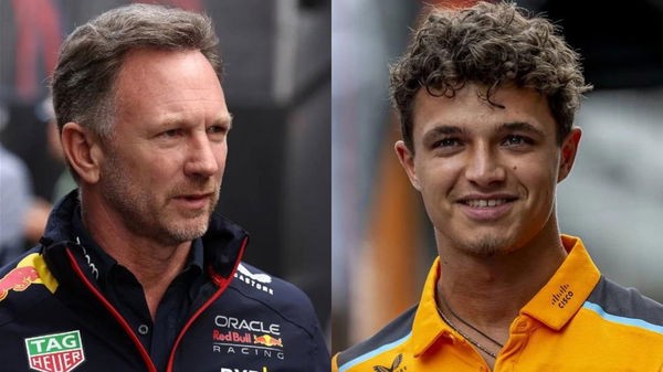 Christian Horner, Lando Norris