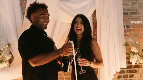Christian Kirk and his Wife Ozzy
