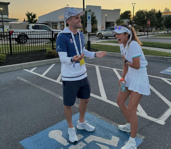 Christian Pulisic and Alexa Melton