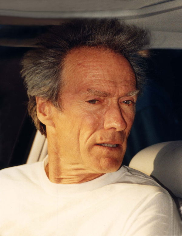 CLINT EASTWOOD 1996 IN CAR BALTIMORE MARYLAND