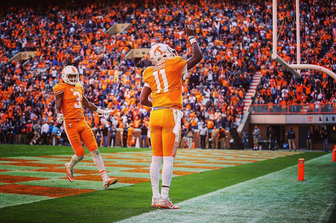Joshua Dobbs at the Tennessee Volunteers
