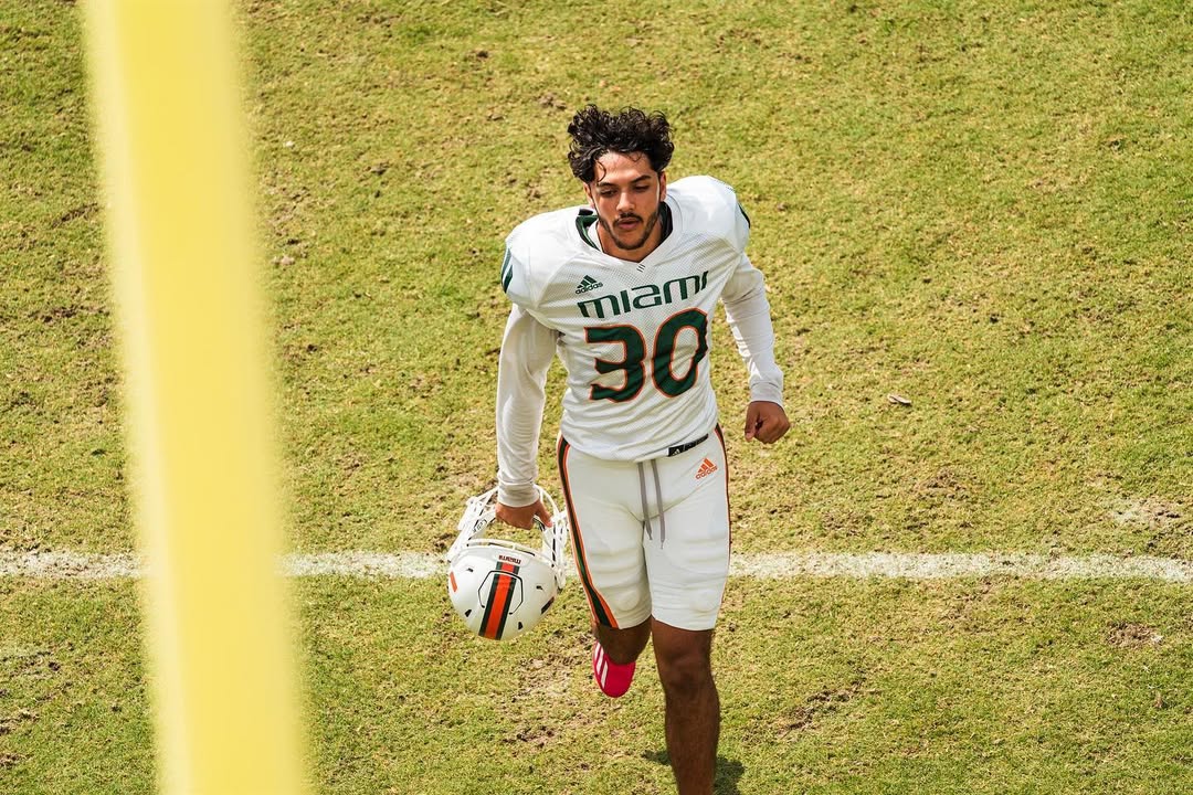 Andy Borregales at University of Miami