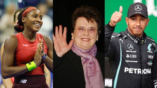 Coco Gauff, Billie Jean King &#038; Lewis Hamilton