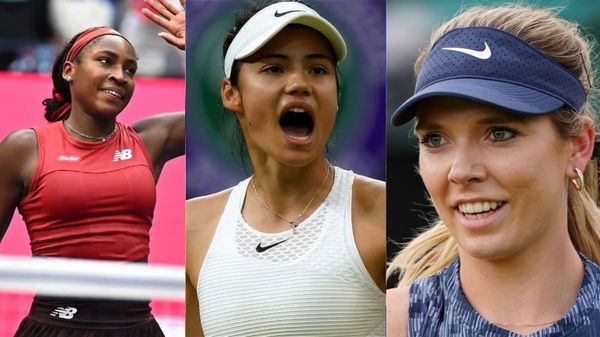 Coco Gauff, Emma Raducanu, Katie Boulter