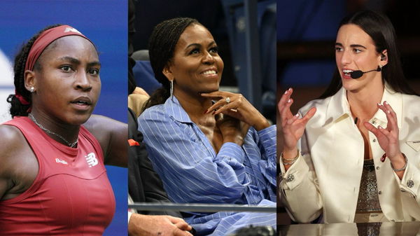 Coco Gauff, Michelle Obama, Caitlin Clark