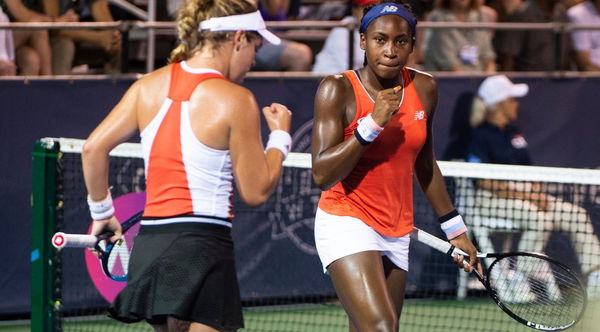 Coco Gauff and Caty McNally