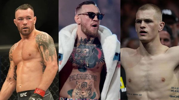 Colby Covington, Conor McGregor and Ian Garry