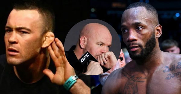 Colby Covington Dana White Leon Edwards