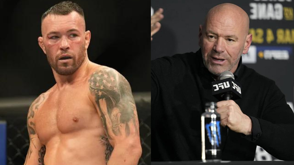 Colby Covington and Dana White