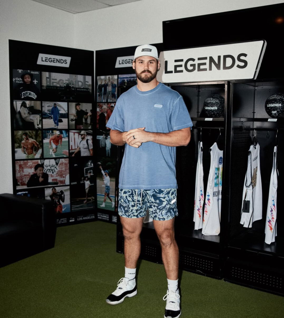 Colby Parkinson with Legends