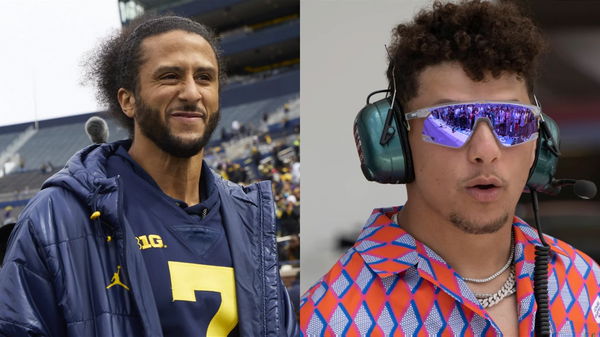 Colin Kaepernick and Patrick Mahomes