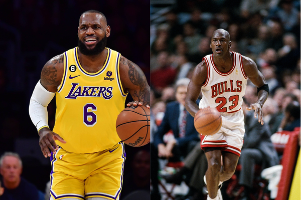 LeBron James, Michael Jordan