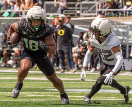 Combat Duck Kenyon Sadiq, left