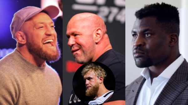 Conor McGregor, Dana White, Francis Ngannou