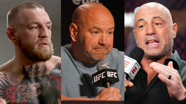 Conor McGregor, Dana White and Joe Rogan