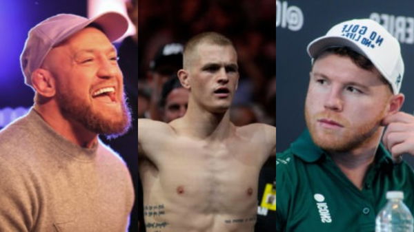 Conor McGregor, Ian Garry, Canelo Alvarez