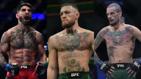 Conor McGregor, Ilia Topuria, Sean O&#8217;Malley