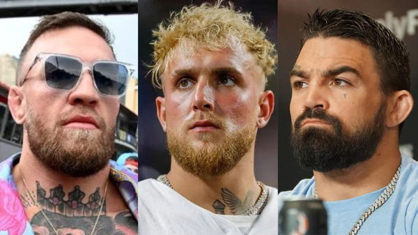 Conor McGregor, Jake Paul and Mike Perry