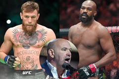 Conor McGregor-Jon Jones-Dana White