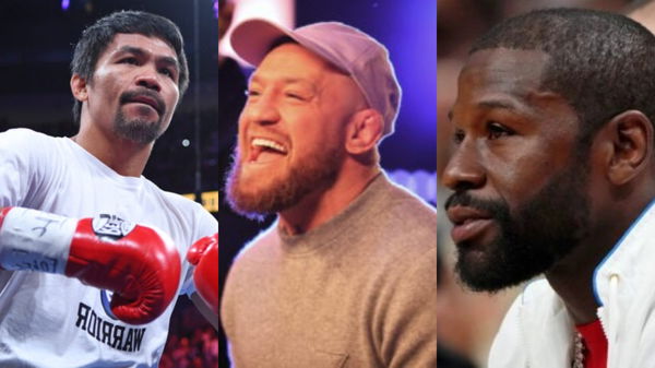 Conor McGregor, Manny Pacquiao, Floyd Mayweather