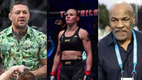 Conor McGregor + Valentina Shevchenko + Mike Tyson